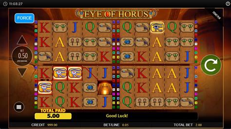 eye of horus power 4 slots demo play